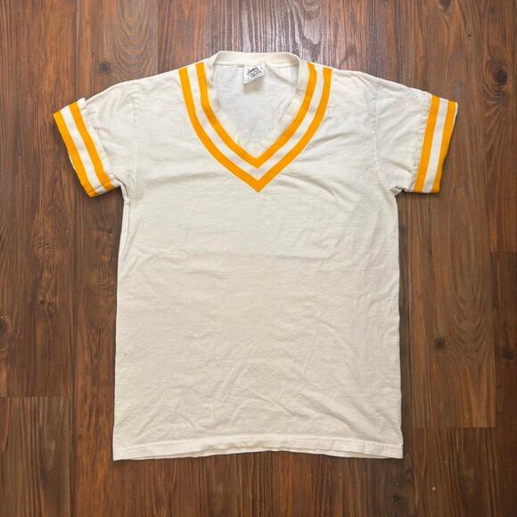 Pep Supply Other - Vintage Retro White and Yellow Baseball Jersey From the 70s One Size